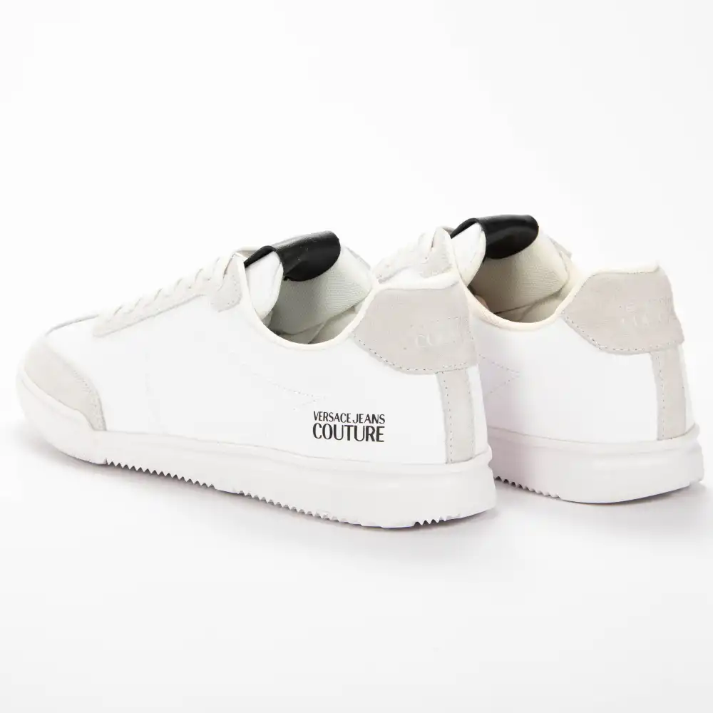 Basket de ville basse homme Versace Linea fondo open 70s Blanc - ZESHOES