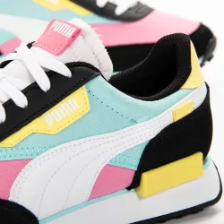 Basket basse garcon Puma Future rider play on jr Multicolor - ZESHOES