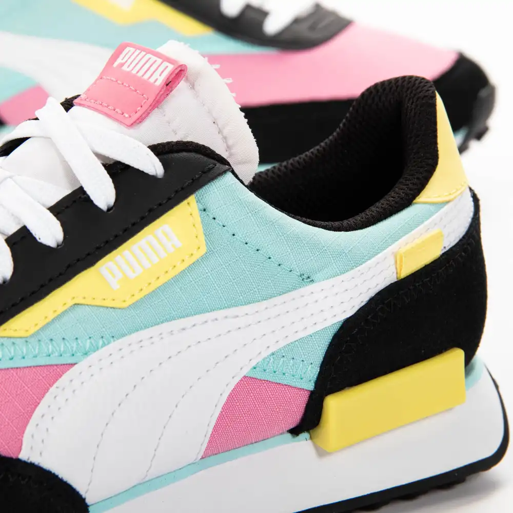 Basket basse garcon Puma Future rider play on jr Multicolor - ZESHOES