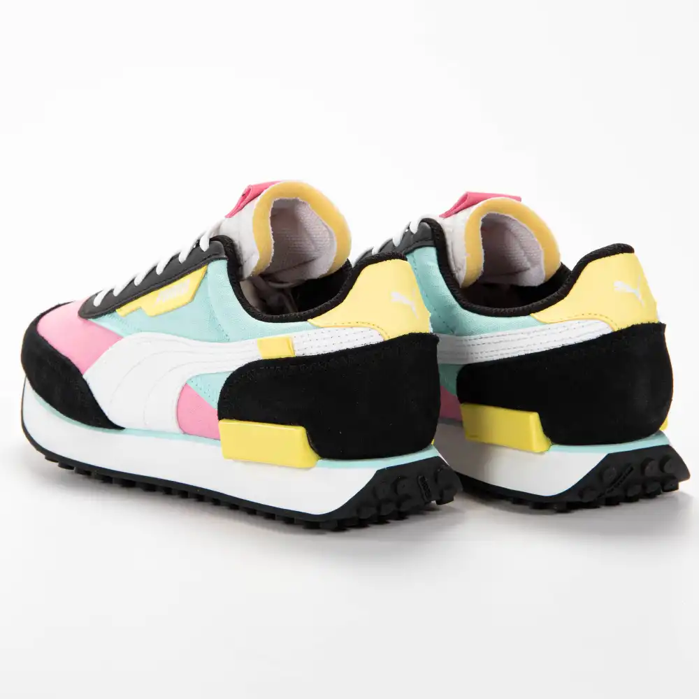 Basket basse garcon Puma Future rider play on jr Multicolor - ZESHOES