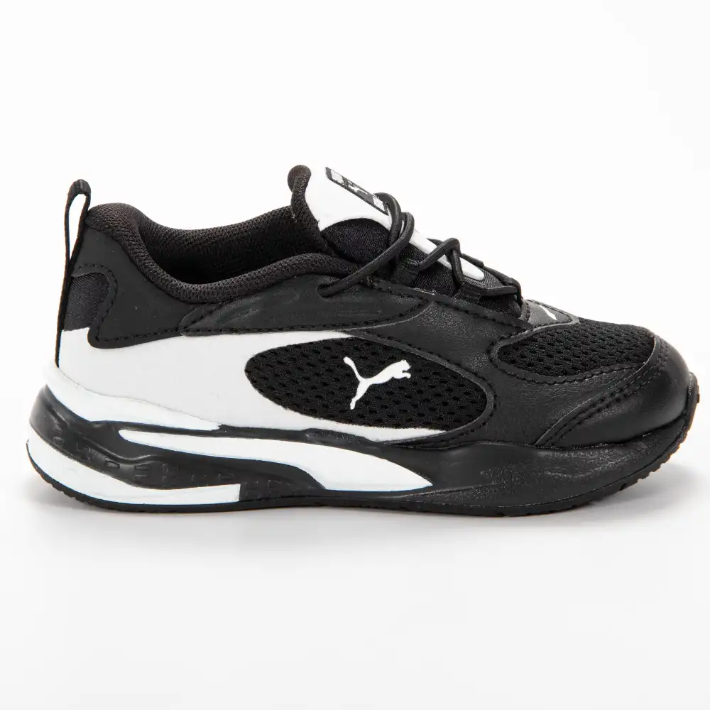Basket basse garcon Puma RS-fast ac inf Noir - ZESHOES