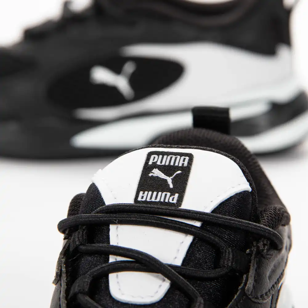 Basket basse garcon Puma RS-fast ac inf Noir - ZESHOES