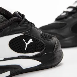 Basket basse garcon Puma RS-fast ac inf Noir - ZESHOES