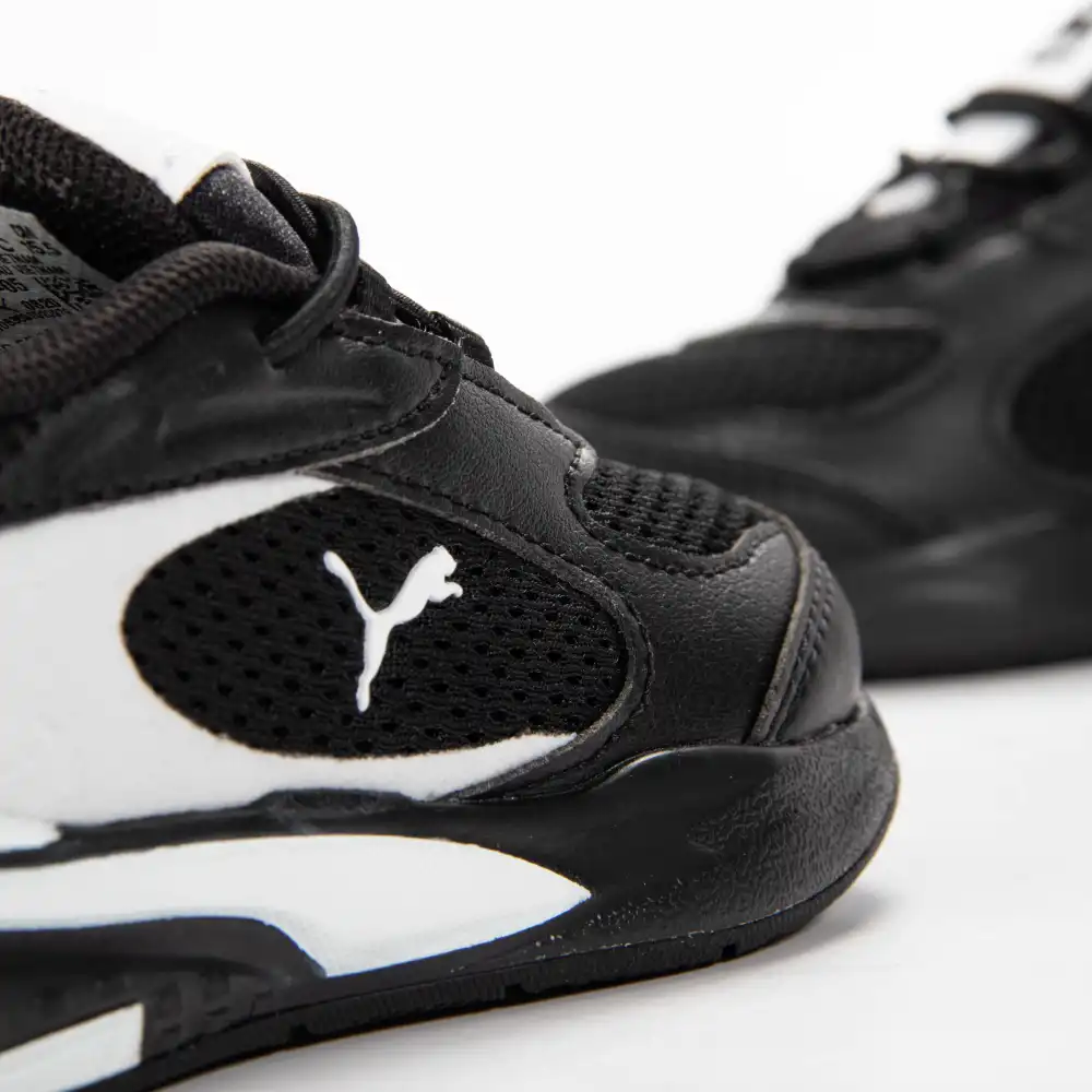 Basket basse garcon Puma RS-fast ac inf Noir - ZESHOES