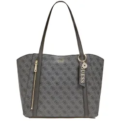 Sac a main femme Guess Naya cabas Noir - ZESHOES