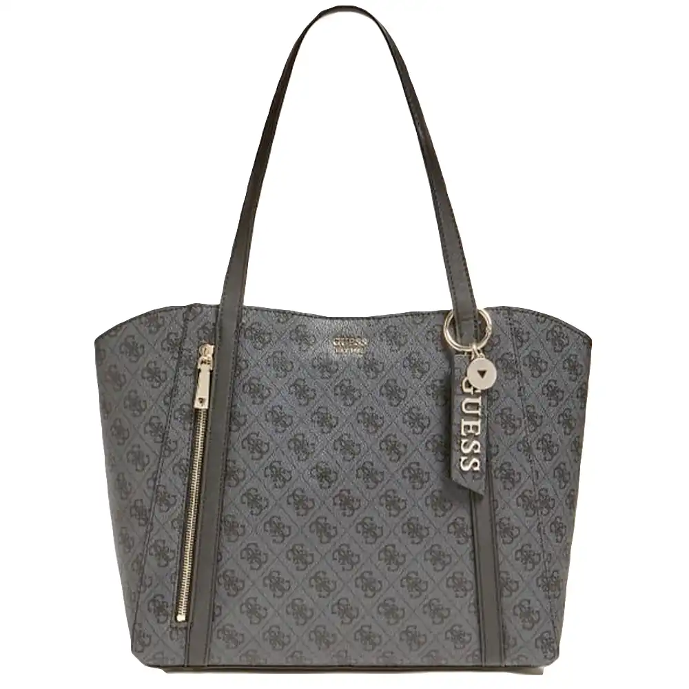 Sac a main femme Guess Naya cabas Noir - ZESHOES