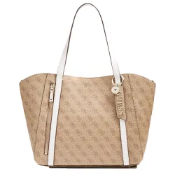 Sac a main femme Guess Naya cabas Camel - ZESHOES Sac a main femme Guess Naya cabas Camel - ZESHOES