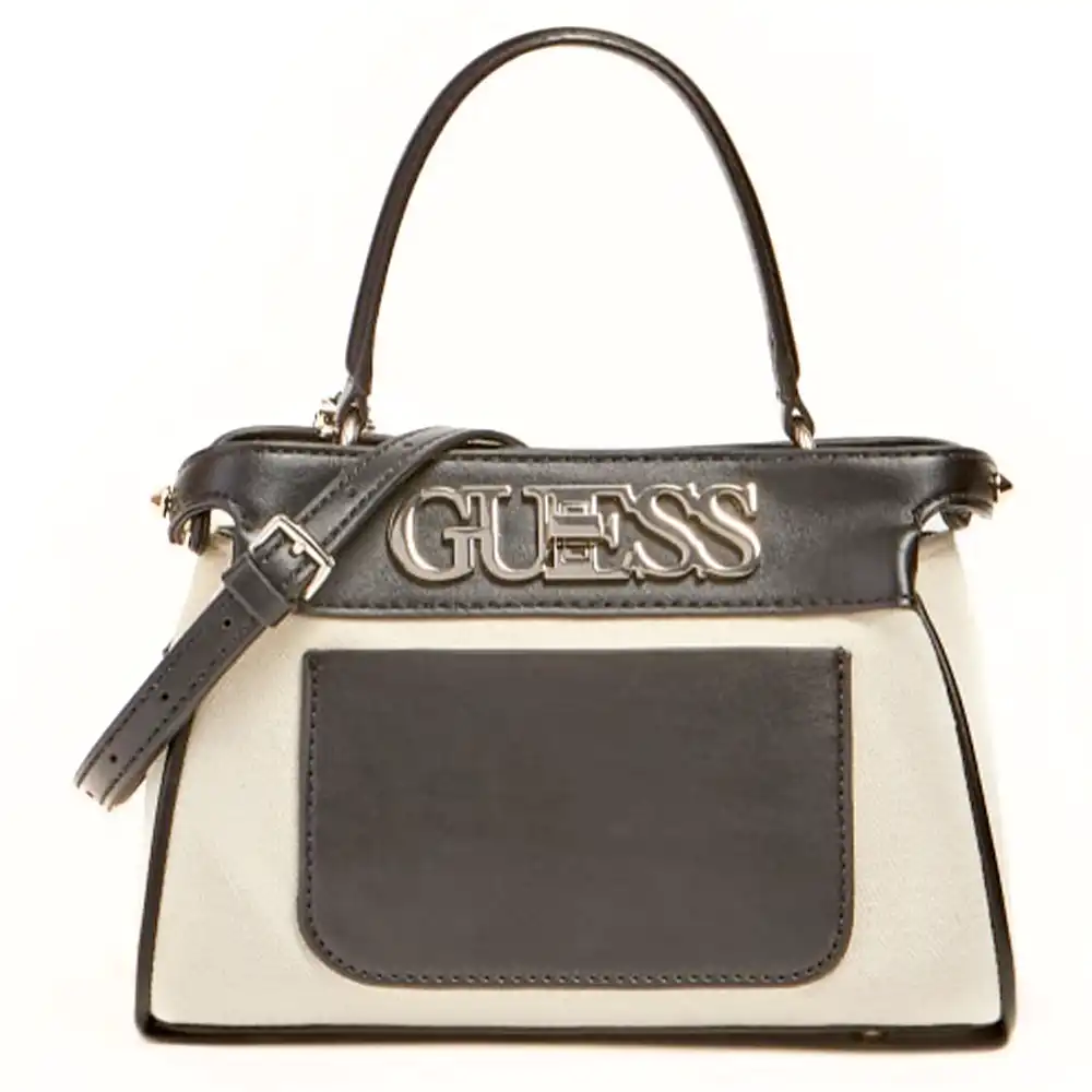 Sac a main femme Guess Uptown chic maxi Noir - ZESHOES
