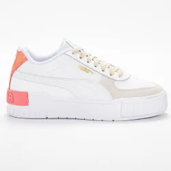 Basket basse fille Puma Cali sport fireworks jr Blanc - ZESHOES Basket basse fille Puma Cali sport fireworks jr Blanc - ZESHOES