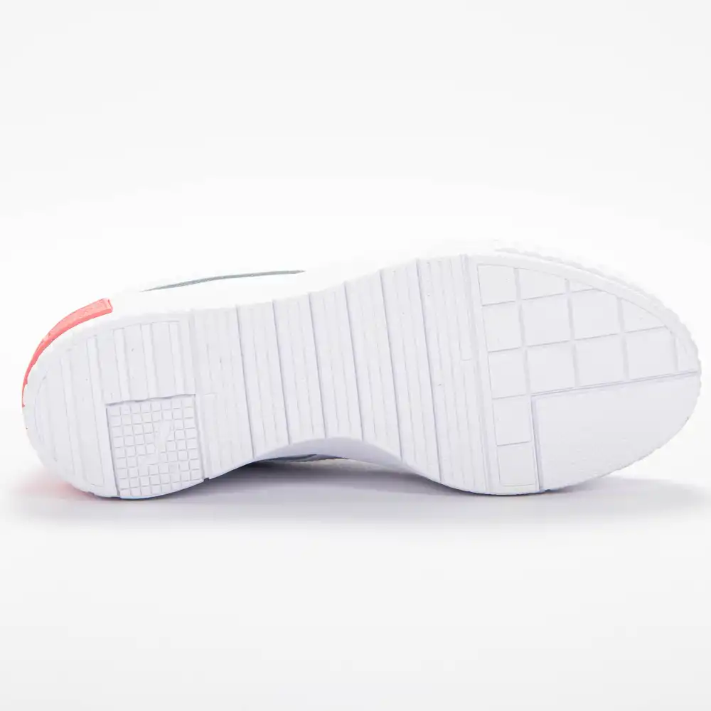 Basket basse fille Puma Cali sport fireworks jr Blanc - ZESHOES Basket basse fille Puma Cali sport fireworks jr Blanc - ZESHOES