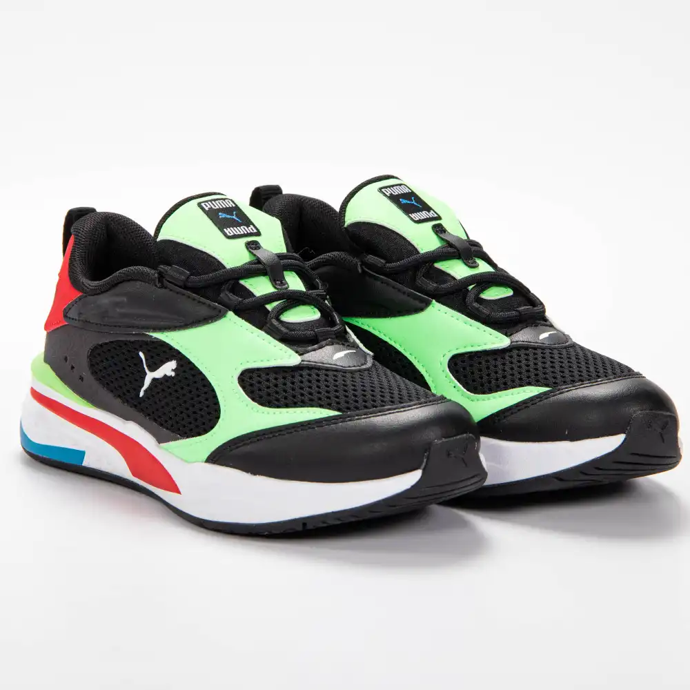 Basket basse garcon Puma RS fast ps Noir - ZESHOES