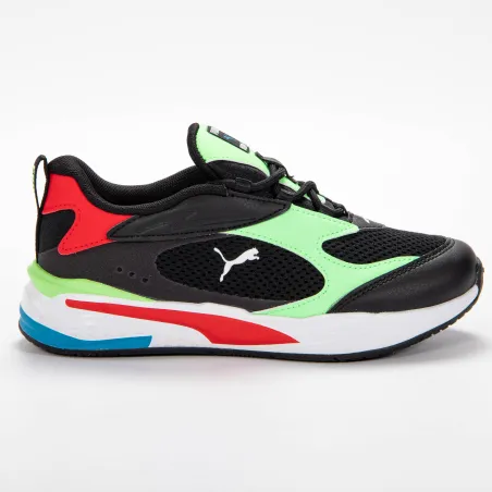 Basket basse garcon Puma RS fast ps Noir - ZESHOES