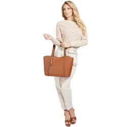 Sac a main femme Guess Cabas naya Marron - ZESHOES Sac a main femme Guess Cabas naya Marron - ZESHOES