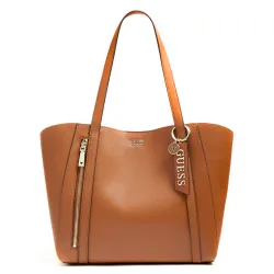 Sac a main femme Guess Cabas naya Marron - ZESHOES Sac a main femme Guess Cabas naya Marron - ZESHOES