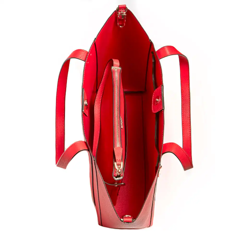 Sac a main femme Guess Naya shopper Rouge - ZESHOES Sac a main femme Guess Naya shopper Rouge - ZESHOES