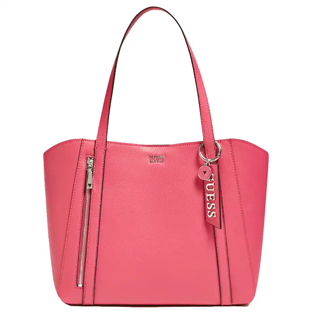 Sac a main femme Guess Cabas naya Rouge - ZESHOES Sac a main femme Guess Cabas naya Rouge - ZESHOES