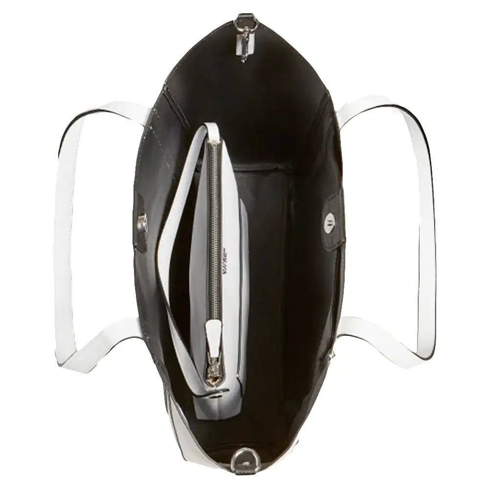 Sac a main femme Guess Cabas naya Blanc - ZESHOES Sac a main femme Guess Cabas naya Blanc - ZESHOES