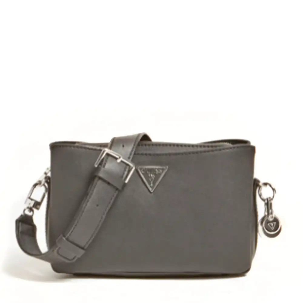 Pochette femme Guess Ambrose Noir - ZESHOES Pochette femme Guess Ambrose Noir - ZESHOES