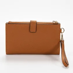 Portefeuille femme Guess Uptown chic mini Camel - ZESHOES Portefeuille femme Guess Uptown chic mini Camel - ZESHOES