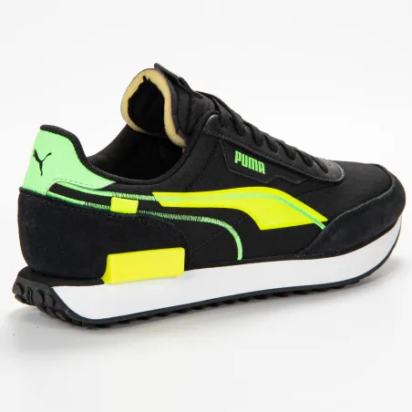 Basket Basse Homme Puma Future Rider Twofold Sd Trainers Noir Zeshoes