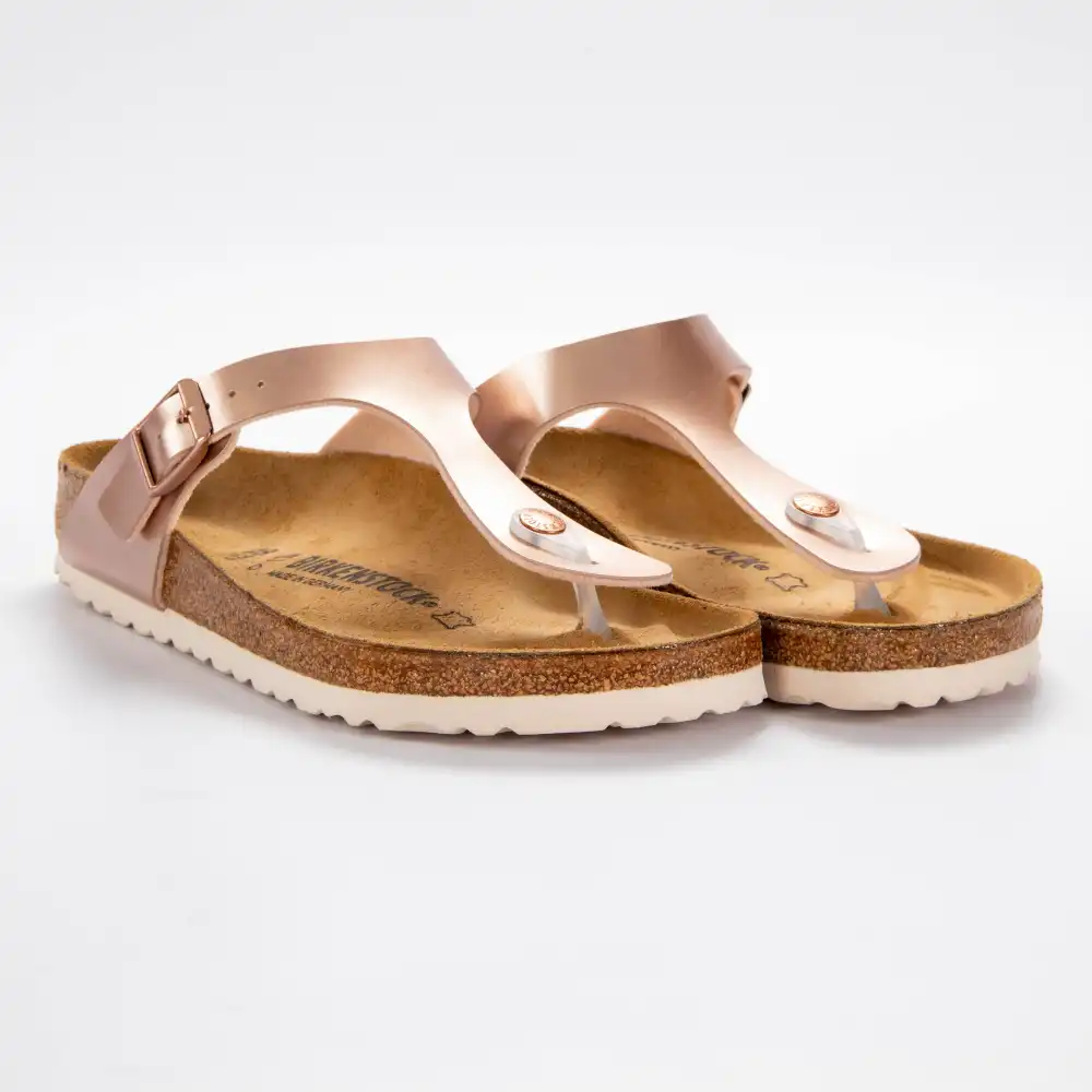 Sandale femme Birkenstock Pink silver Rose - ZESHOES