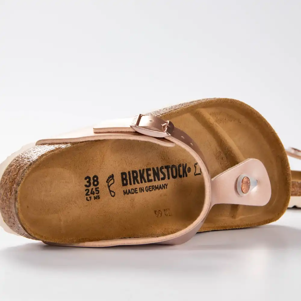 Sandale femme Birkenstock Pink silver Rose - ZESHOES Sandale femme Birkenstock Pink silver Rose - ZESHOES