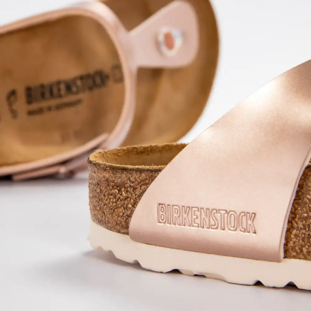 Sandale femme Birkenstock Pink silver Rose - ZESHOES Sandale femme Birkenstock Pink silver Rose - ZESHOES