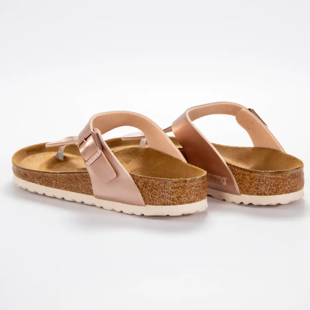 Sandale femme Birkenstock Pink silver Rose - ZESHOES Sandale femme Birkenstock Pink silver Rose - ZESHOES