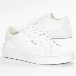 Basket basse homme Guess Sneaker Verona Blanc - ZESHOES