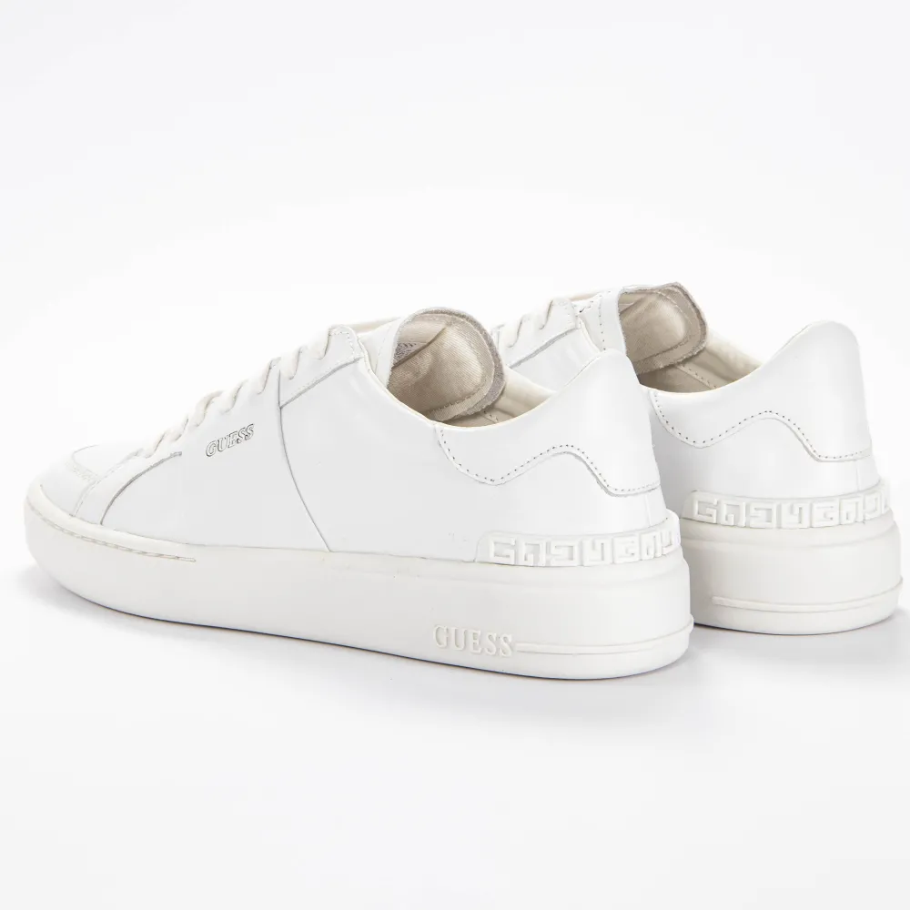 Guess Salerno Chaussure Guess Homme Blanche Basket Guess Homme