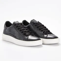 Basket de ville basse homme Guess Verona logo 4g Noir - ZESHOES