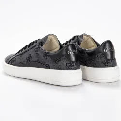 Basket de ville basse homme Guess Verona logo 4g Noir - ZESHOES