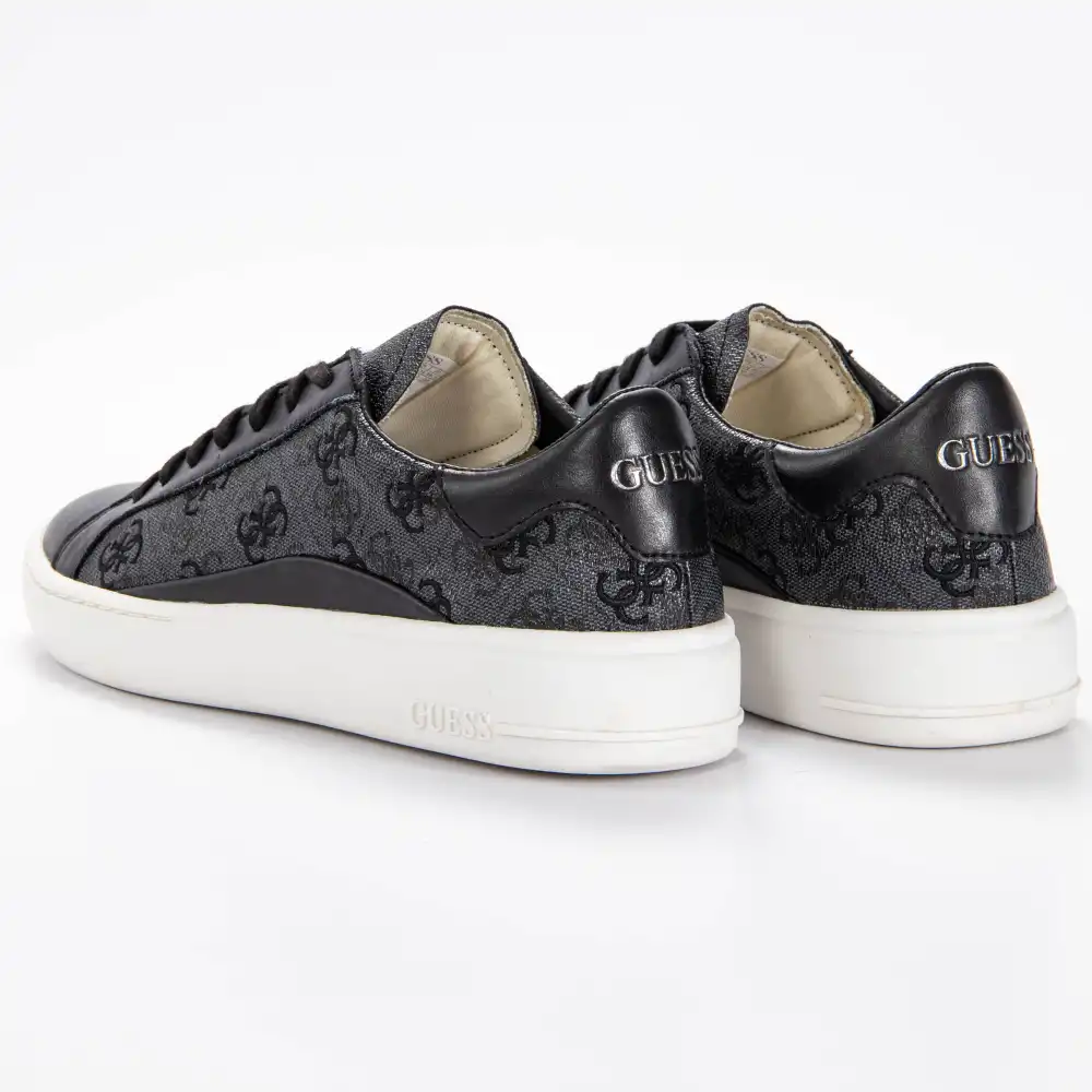Basket de ville basse homme Guess Verona logo 4g Noir - ZESHOES