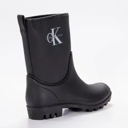 Bottine fille, boots Guess Philippa rubber-coated canvas Noir - ZESHOES Bottine fille, boots Guess Philippa rubber-coated canvas Noir - ZESHOES