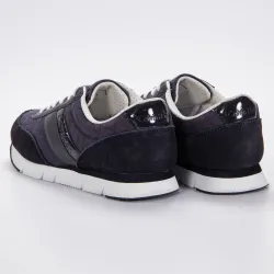 Basket basse homme Calvin Klein juan ck logo jacquard Noir - ZESHOES