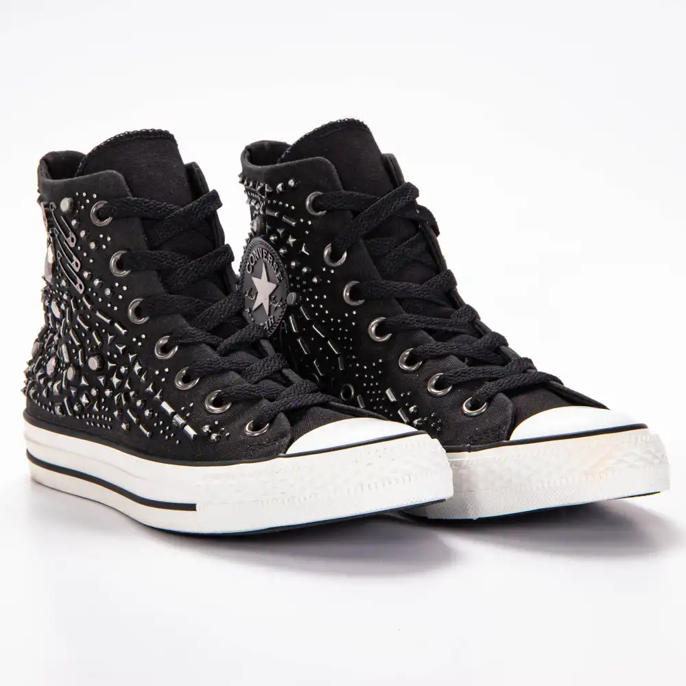 Basket montante femme Converse Ct hi black Noir - ZESHOES