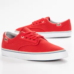 Basket basse fille Lacoste Bardos sys lew Rouge - ZESHOES Basket basse fille Lacoste Bardos sys lew Rouge - ZESHOES