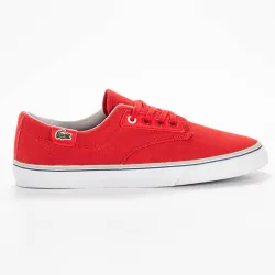 Basket basse fille Lacoste Bardos sys lew Rouge - ZESHOES Basket basse fille Lacoste Bardos sys lew Rouge - ZESHOES