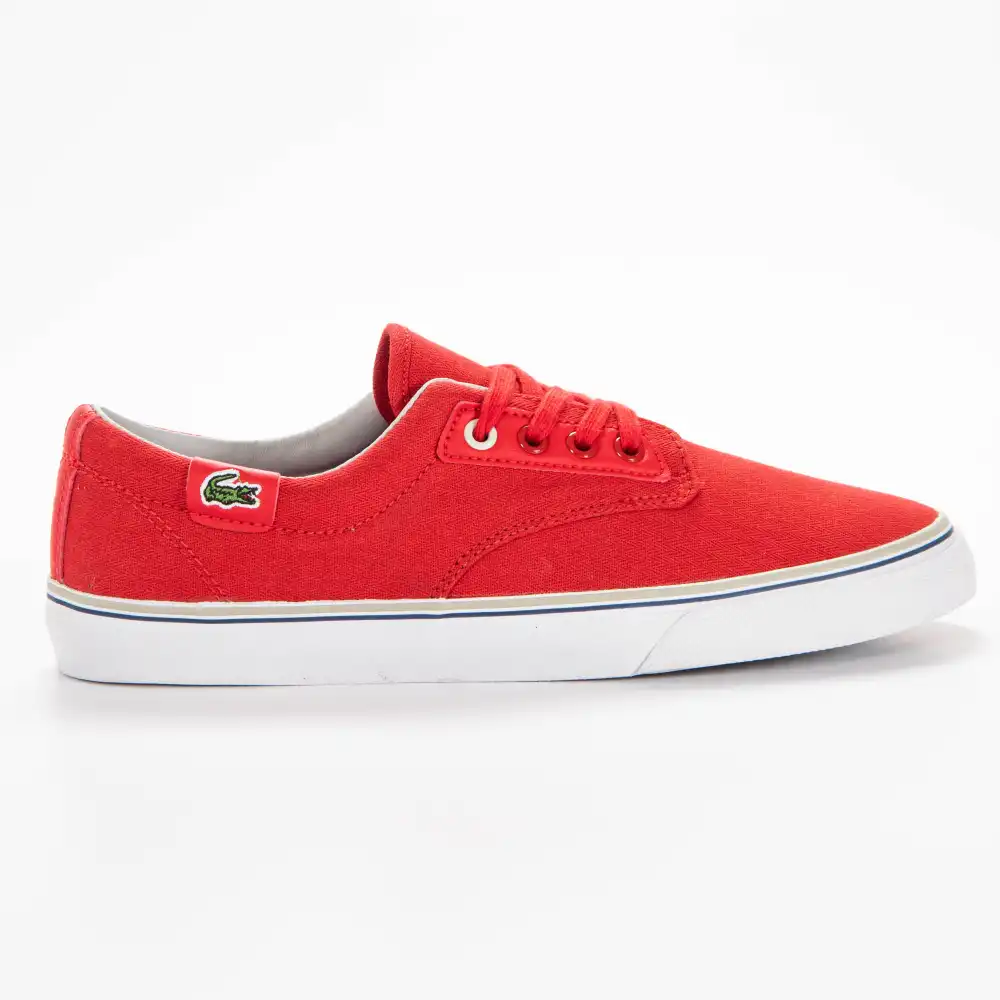 Basket basse fille Lacoste Bardos sys lew Rouge - ZESHOES Basket basse fille Lacoste Bardos sys lew Rouge - ZESHOES