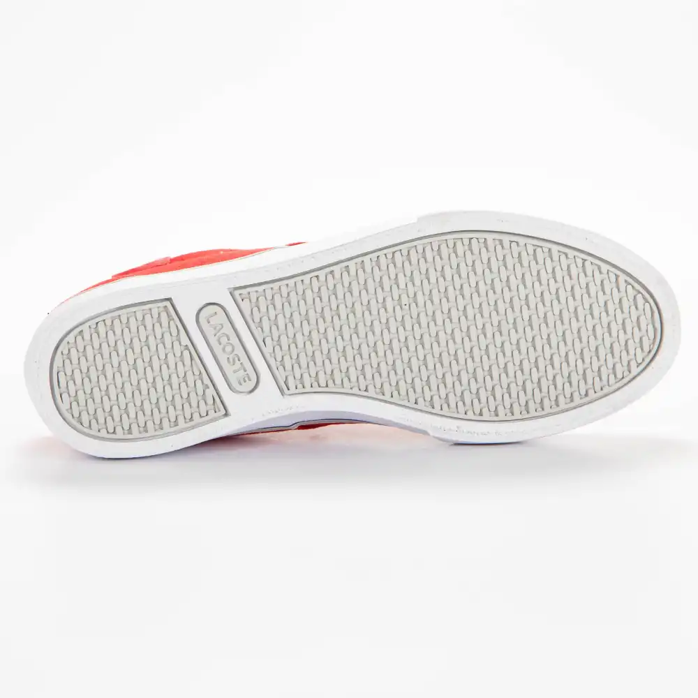 Basket basse fille Lacoste Bardos sys lew Rouge - ZESHOES Basket basse fille Lacoste Bardos sys lew Rouge - ZESHOES