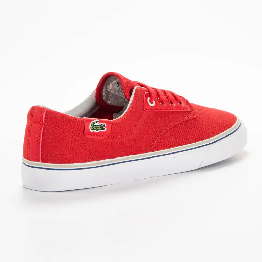 Basket basse fille Lacoste Bardos sys lew Rouge - ZESHOES Basket basse fille Lacoste Bardos sys lew Rouge - ZESHOES