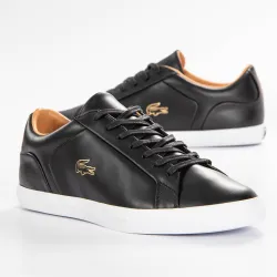 Basket de ville basse homme Lacoste Lerond 0320 Noir - ZESHOES