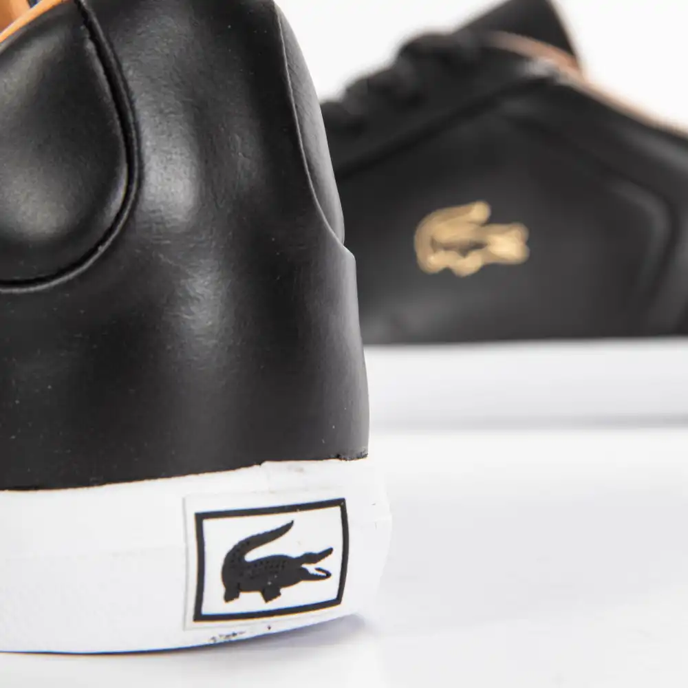 Basket de ville basse homme Lacoste Lerond 0320 Noir - ZESHOES