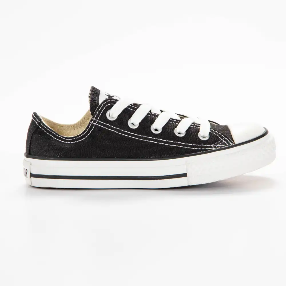 Basket basse fille Converse All star junior Noir - ZESHOES