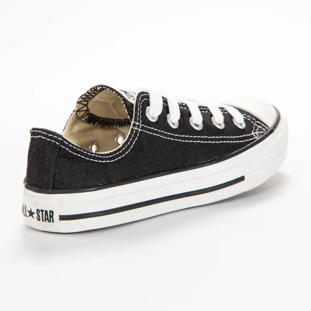 Basket basse fille Converse All star junior Noir - ZESHOES