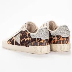 Basket basse femme Guess Pink leopard Leopard - ZESHOES Basket basse femme Guess Pink leopard Leopard - ZESHOES