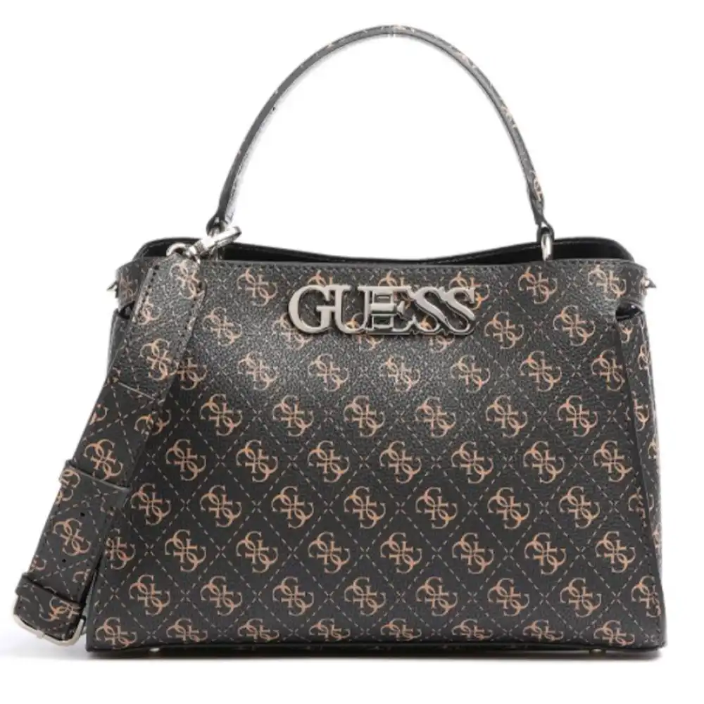 Sac a main femme Guess Up down chic Marron - ZESHOES