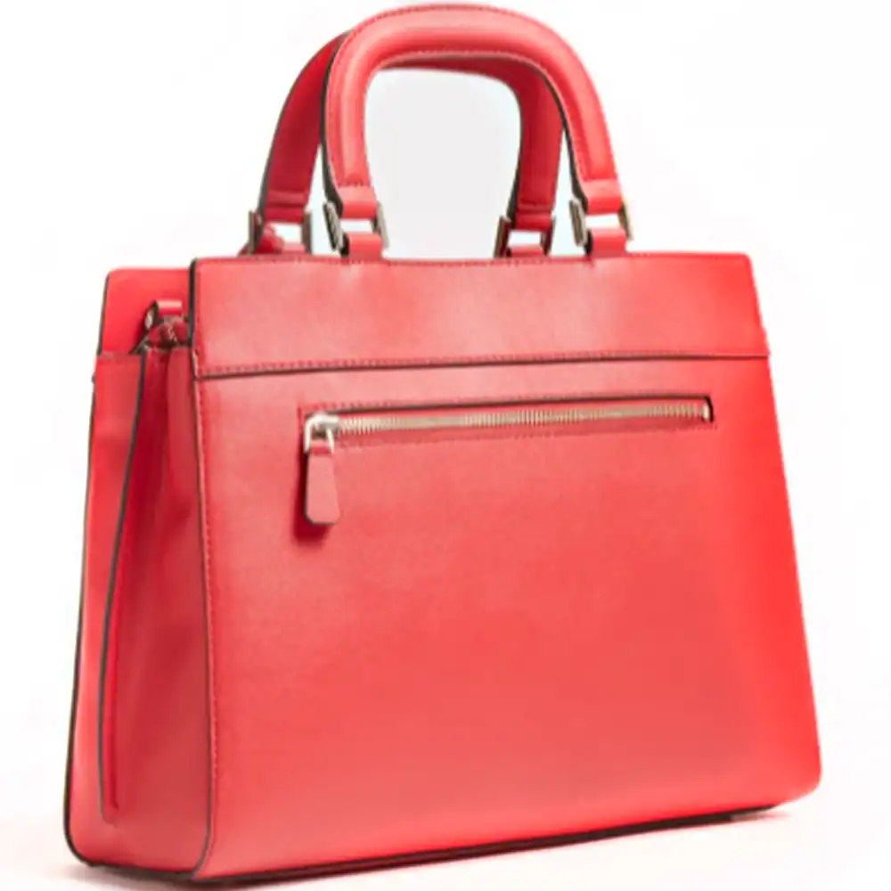 Sac a main femme Guess Katey Rouge - ZESHOES
