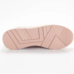 Basket basse femme Guess Maygin logo estampé Rose - ZESHOES