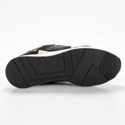 Basket basse femme Guess Gold logo Noir - ZESHOES